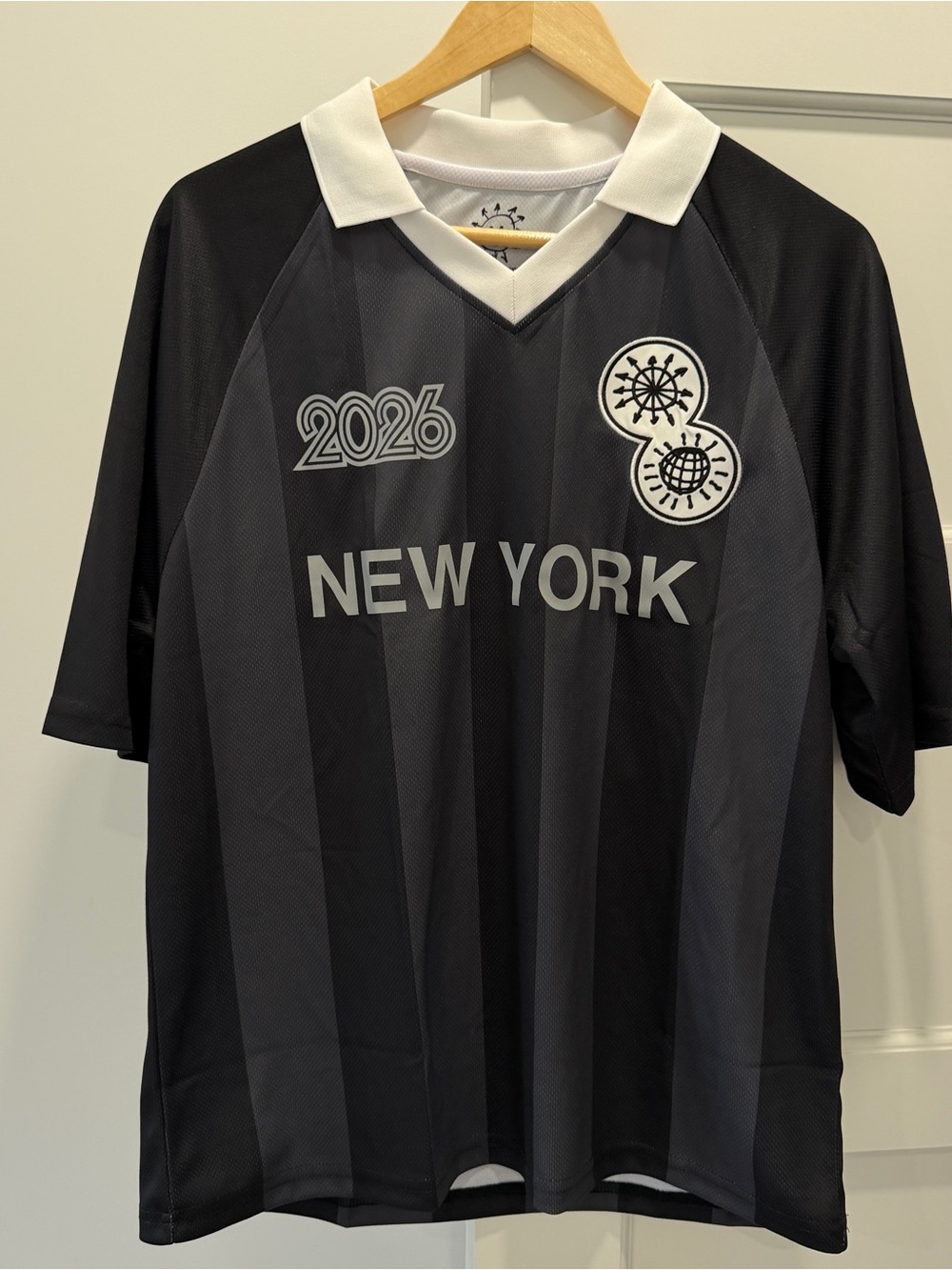 HARRY STYLES TOGETHER TOGETHER TOUR 2026 NYC MSG POP UP SHOP SOCCER JERSEY M